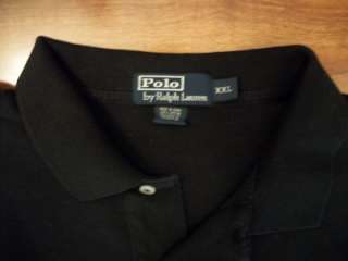 Mens Polo Ralph Lauren Shirt Size XXL 2XL Black  