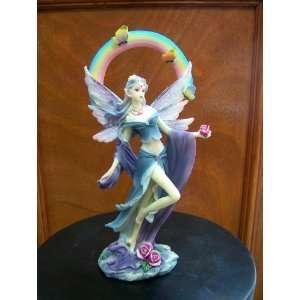    Lady and the Rainbow Statue Figurine    11