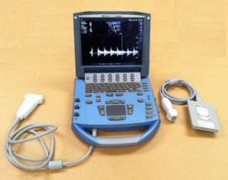 Sonosite MicroMaxx Cardiac Vascular portable ultrasound machine with 2 