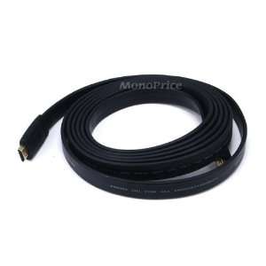  Monoprice 10ft 24AWG CL2 Flat High Speed HDMI Cable 