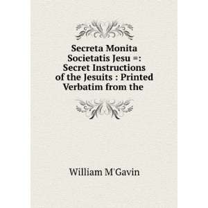  Secreta Monita Societatis Jesu  Secret Instructions of 