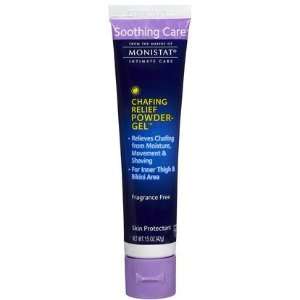 Monistat Soothing Care Chafing Relief Powder Gel 1.5 oz (Quantity of 5 