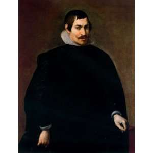 Hand Made Oil Reproduction   Diego Velazquez   24 x 32 inches 