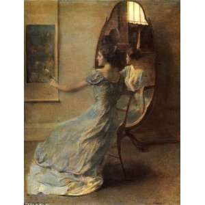  FRAMED oil paintings   Thomas Wilmer Dewing   24 x 32 