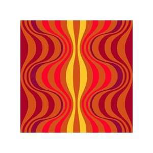  Onion III Carpet in Orange/Red by Verner Panton