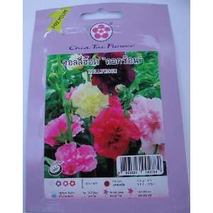 Hollyhock Flower Seeds   1 Pack 20 Approximately Seed New Sealed Made 