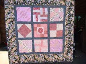 QUILT NEW HANDMADE MACHINE QUILTED PERFECT FOR SUMMER  