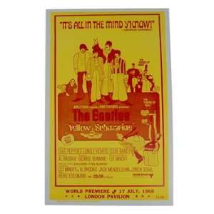  The Beatles Yellow Submarine Poster
