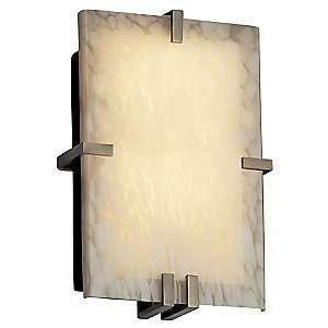   Clips Rectangular Wall Sconce by Justice Design