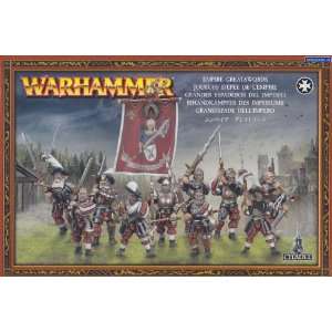  Empire Greatswords Plastic Warhammer Fantasy Toys & Games