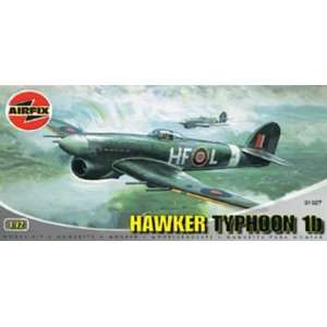    Airfix 1/72 Hawker Typhoon 1b Airplane Model Kit Toys & Games