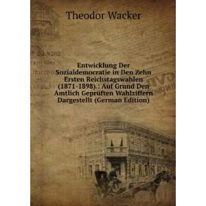   Wahlziffern Dargestellt (German Edition) Theodor Wacker Books