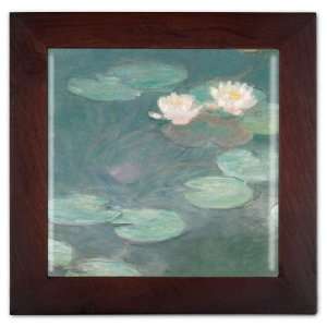  Monet Water Lilies (Close Up) Ceramic Trivet & Wall 
