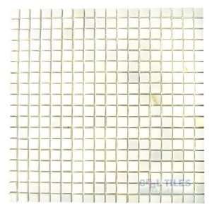   squares in china white honed mesh mounted sheets