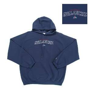 Colorado Avalanche Hooded Sweatshirt   Goalie (Navy Blue)  