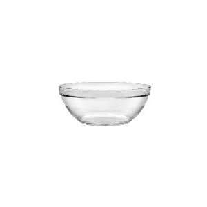   10 1/4 in Lys Mixing Bowl w/ Stackable Rim, Clear
