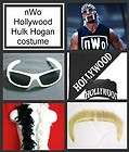 nWo HOLLYWOOD Hulk Hogan COSTUME Bandana Sunglasses Moustache Feather 