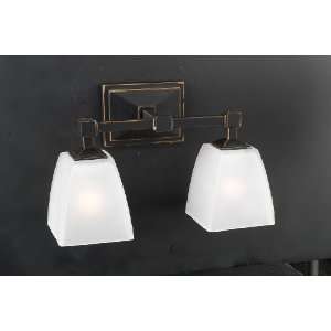   Mission Viejo Transitional 2 Light Bathroom Fixture from the Mission