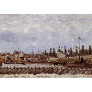  Hand Made Oil Reproduction   Camille Pissarro   32 x 22 