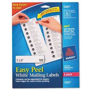  Avery Products   Avery   Easy Peel Laser Address Labels, 1 