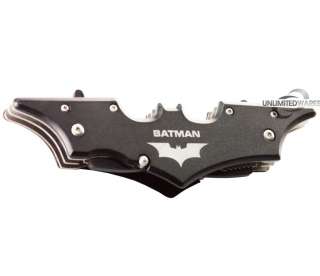 11 SPRING ASSISTED DUAL BLADE BATMAN FOLDING KNIFE Pocket Assist 