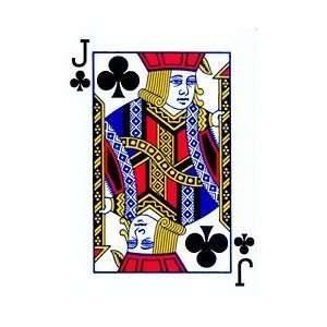  Playing Cards Jack of Clubs Pack of 20 Small Gift Tags 6 