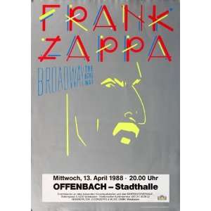  Zappa, Frank   Broadway the Hard Way 1988   CONCERT 