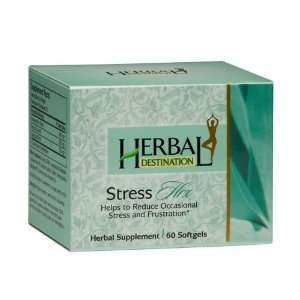  Herbal Destination Stress HRX Stress Reduction, 60 sgels 