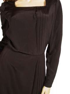 Vintage Black Silk Cocktail Dress Mary McFadden Circa 2000 Up  