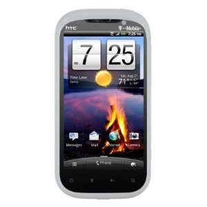  VMG HTC Amaze Soft Silicone Skin Case 2 ITEM COMBO Clear 