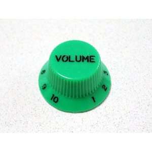  MIJ Colored Volume Knobs for Stratocaster Metric (Green 