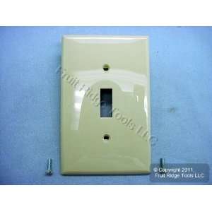 Leviton Ivory UNBREAKABLE Midway Switch Cover Wallplate Thermoplastic 