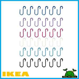 Ikea S Hooks Hanger Holder 6Pack New  