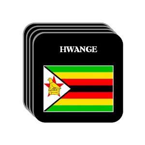  Zimbabwe   HWANGE Set of 4 Mini Mousepad Coasters 