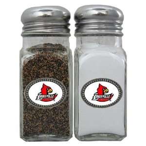  Louisville Cardinals NCAA Logo Salt/Pepper Shaker Set 
