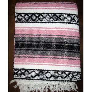  Mexican Yoga Blankets Pink