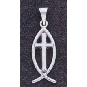  Ichthus Charm   XR522 Jewelry