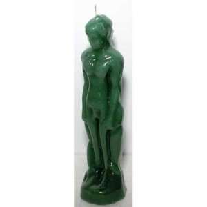  Green Male Iconic Candle 