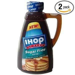 IHOP At Home Pancake Syrup Sugar Free (Pack of 2)  Grocery 
