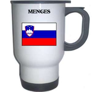  Slovenia   MENGES White Stainless Steel Mug Everything 