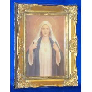  Chambers Immaculate Heart of Mary   9 x 7 picture frame 