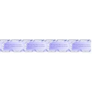  Everything in Season Lavender Wallpaper Border by Writings 