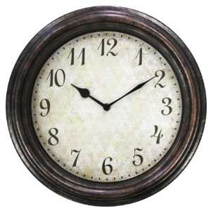   MCS Antique Bronze 14 Inch Wall Clock, Tuscan Design
