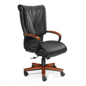  Indiana Energi 400 Chair, High Back Executive Leather 