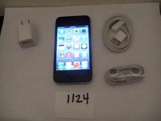 Apple iPhonE 4 32 GB BLACK AT&T ATT H2O EXCELLENT NO CONTRACT IPHONE 4 