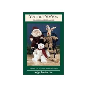   Yuletide Yo Yos   Pattern By Indygo Junction Arts, Crafts & Sewing