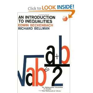  Introduction to Inequalities (New Mathematical Library 