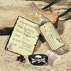 Pirate Invitation In a Bottle Skull And Crossbones (1)