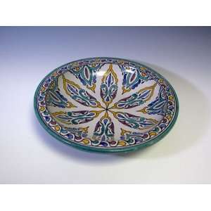  Moroccan Ceramic Serving Bowl 2494