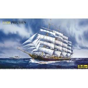 Preussen 5 Masted Sailing Ship Heller Toys & Games